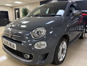 2016 Fiat 500 1.2 S Hatchback 3dr Petrol Manual Euro 6 (s/s) (69 Bhp) in Grey — image 2