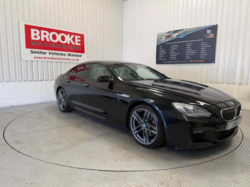 2013 BMW 6 Series Gran Coupe 3.0 640d M Sport Auto Euro 5 (s/s) 4dr in Black — image 1