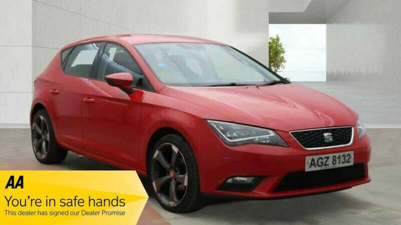 2016 SEAT Leon 1.6 Tdi Cr Se Euro 5 (s/s) 5dr in Red — image 1