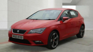 2016 SEAT Leon 1.6 Tdi Cr Se Euro 5 (s/s) 5dr in Red — image 3