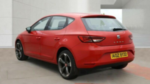 2016 SEAT Leon 1.6 Tdi Cr Se Euro 5 (s/s) 5dr in Red — image 4