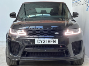 2021 Land Rover Range Rover Sport 5.0 P575 V8 Svr Auto 4WD Euro 6 (s/s) 5dr in Black — image 2