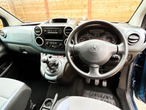2015 Peugeot Partner Tepee 3 SEAT Wheelchair Accessible Vehicle With Access Ramp in Blue — image 2