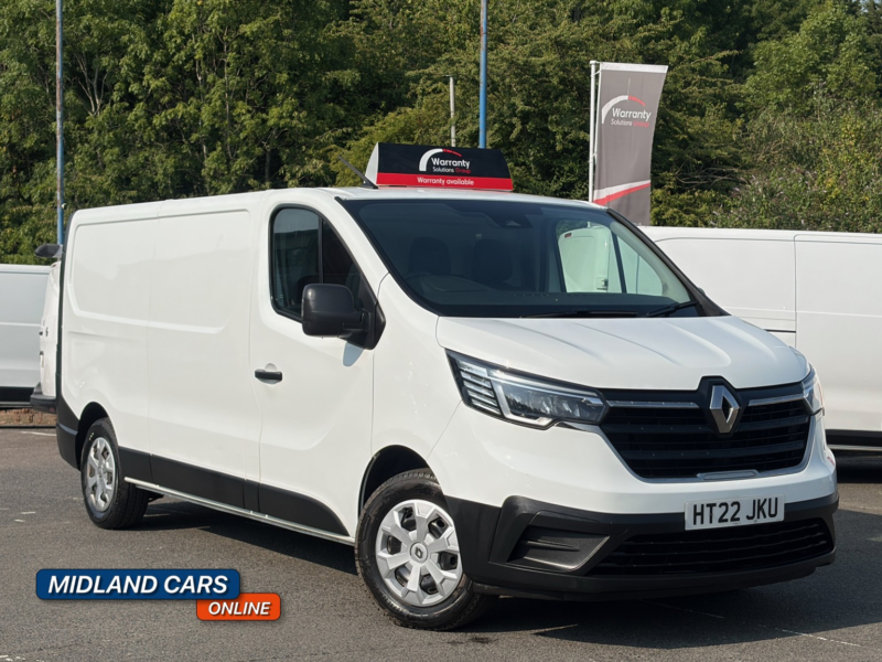 2022 Renault Trafic 2.0 Ll30 Blue Dci 150 Business Panel Van My22 in White — image 1
