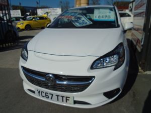 2017 Vauxhall Corsa 1.4i Ecotec Energy Hatchback 5dr Petrol Manual Euro 6 (a/c) (75 Ps) in White — image 3