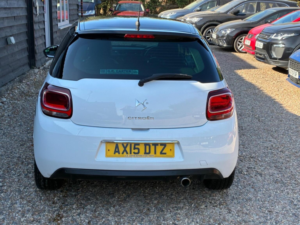 2015 Citroen Ds3 1.2 Puretech Dstyle Plus Euro 6 (s/s) 3dr in White — image 6