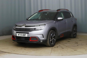2019 Citroen C5 Aircross 1.6 Puretech Flair Eat8 Euro 6 (s/s) 5dr in Grey — image 3