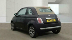 2013 Fiat 500c 0.9 Twinair Lounge Euro 5 (s/s) 2dr in Purple — image 4