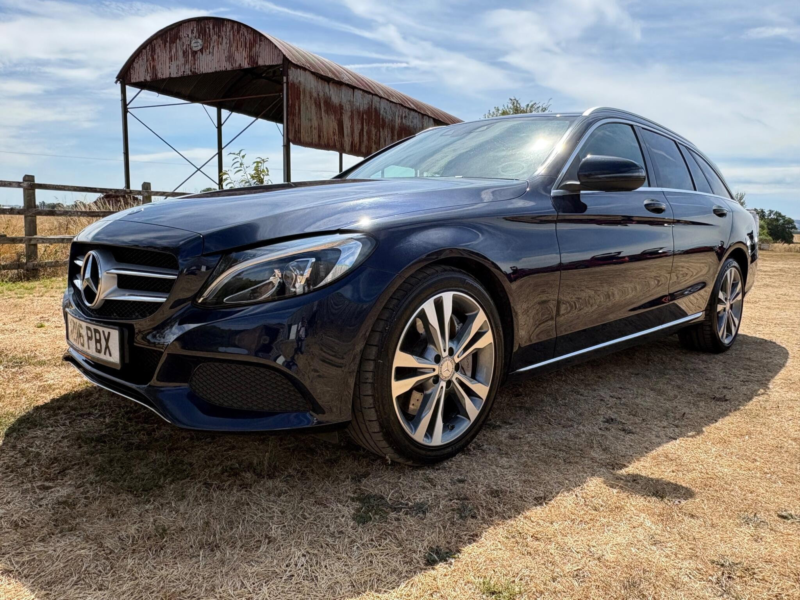 2016 Mercedes-Benz C Class 2.0 C350e 6.4kwh Sport G-Tronic+ Euro 6 (s/s) 5dr in Blue — image 1