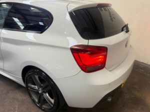 2014 BMW 1 Series 2.0 120d M Sport Auto Euro 5 (s/s) 3dr in White — image 3
