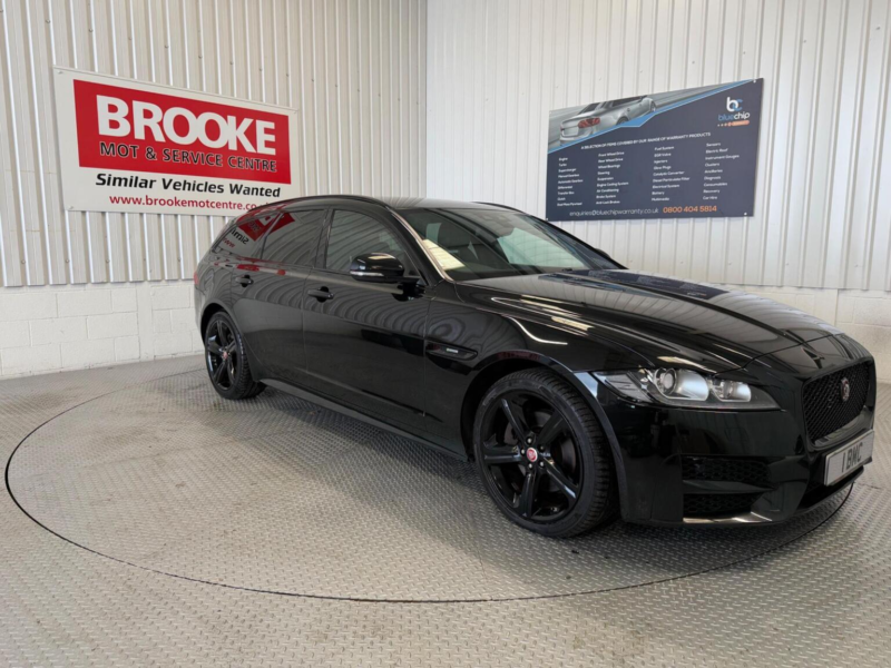 2018 Jaguar Xf 2.0d R-Sport Sportbrake Auto Euro 6 (s/s) 5dr in Black — image 1
