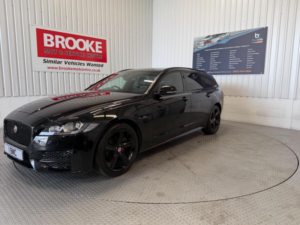 2018 Jaguar Xf 2.0d R-Sport Sportbrake Auto Euro 6 (s/s) 5dr in Black — image 3