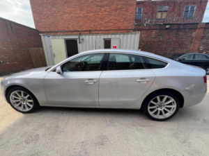 2014 Audi A5 2.0 Tdi Se Technik Sportback Multitronic Euro 5 (s/s) 5dr in Silver — image 3
