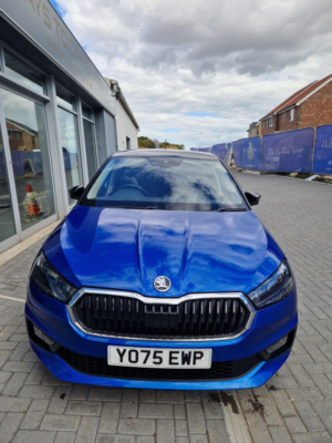 2026 Skoda Fabia 1.0 Tsi Design Edition DSG Euro 6 (s/s) 5dr in Blue — image 2