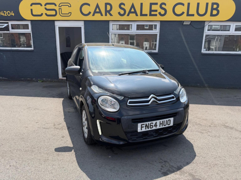2014 Citroen C1 1.0 Vti Feel Euro 5 3dr (euro 5) in Black — image 1