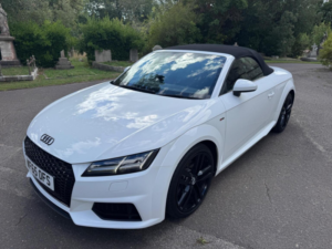 2015 Audi Tt 2.0 Tfsi S Line Roadster Euro 6 (s/s) 2dr in White — image 4