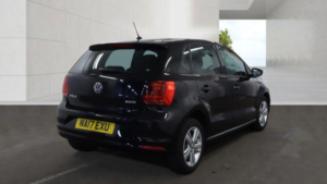 2017 Volkswagen Polo 1.0 Bluemotion Tech Match Edition Euro 6 (s/s) 5dr in Black — image 4