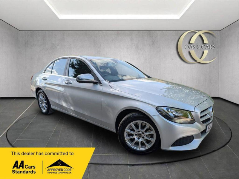 2017 Mercedes-Benz C Class 2.0 C200 Se G-Tronic+ Euro 6 (s/s) 4dr in Silver — image 1