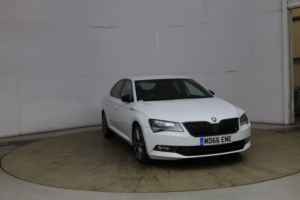 2017 Skoda Superb 2.0 Tdi Sportline DSG Auto 6spd Euro 6 (s/s) 5dr in White — image 3