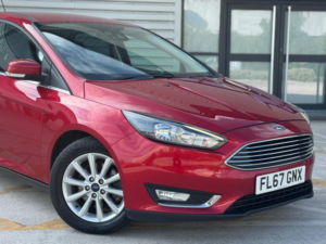 2017 Ford Focus 2.0 Tdci Titanium Powershift Euro 6 (s/s) 5dr in Red — image 2