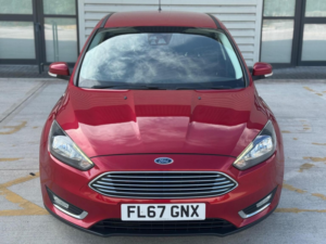 2017 Ford Focus 2.0 Tdci Titanium Powershift Euro 6 (s/s) 5dr in Red — image 6
