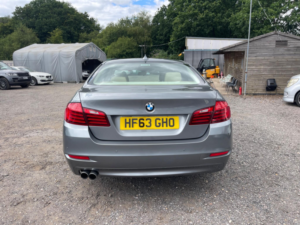 2013 BMW 5 Series 2.0 520d Se Auto Euro 6 (s/s) 4dr in Grey — image 4