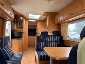 2008 Burstner Argos 747-2 Motorhome Fiat Ducato 7 Berth Gvw 5t C1 29ft Long in Silver — image 2