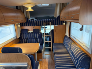 2008 Burstner Argos 747-2 Motorhome Fiat Ducato 7 Berth Gvw 5t C1 29ft Long in Silver — image 4