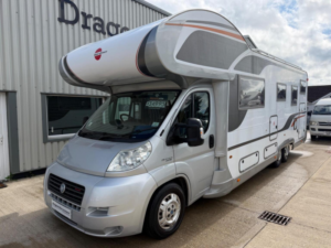 2008 Burstner Argos 747-2 Motorhome Fiat Ducato 7 Berth Gvw 5t C1 29ft Long in Silver — image 5