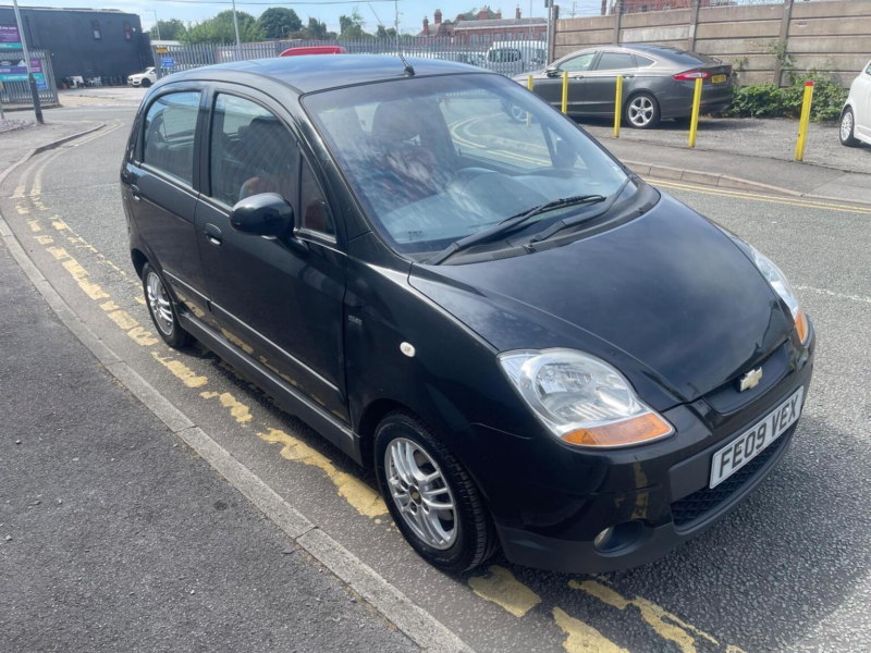 2009 Chevrolet Matiz 1.0 Se+ 5dr in Black — image 1