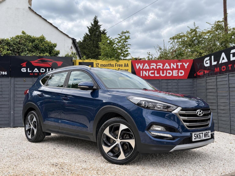 2017 Hyundai Tucson 1.6 T-Gdi Sport Edition Euro 6 5dr in Blue — image 1