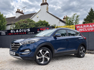 2017 Hyundai Tucson 1.6 T-Gdi Sport Edition Euro 6 5dr in Blue — image 3