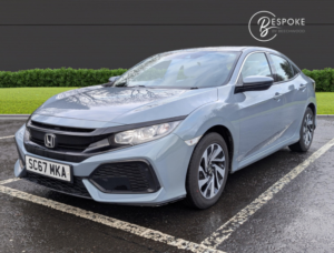 2018 Honda Civic 1.0 Vtec Turbo Se in Grey — image 3