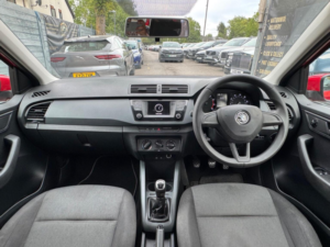 2018 Skoda Fabia 1.0 Tsi S Euro 6 (s/s) 5dr in Red — image 3