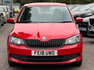 2018 Skoda Fabia 1.0 Tsi S Euro 6 (s/s) 5dr in Red — image 5