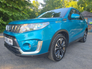2019 Suzuki Vitara 1.4 Boosterjet Sz5 Auto Euro 6 (s/s) 5dr in Blue — image 3