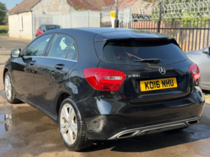 2016 Mercedes-Benz A Class 1.6 A180 Sport 7g-Dct Euro 6 (s/s) 5dr in Black — image 4