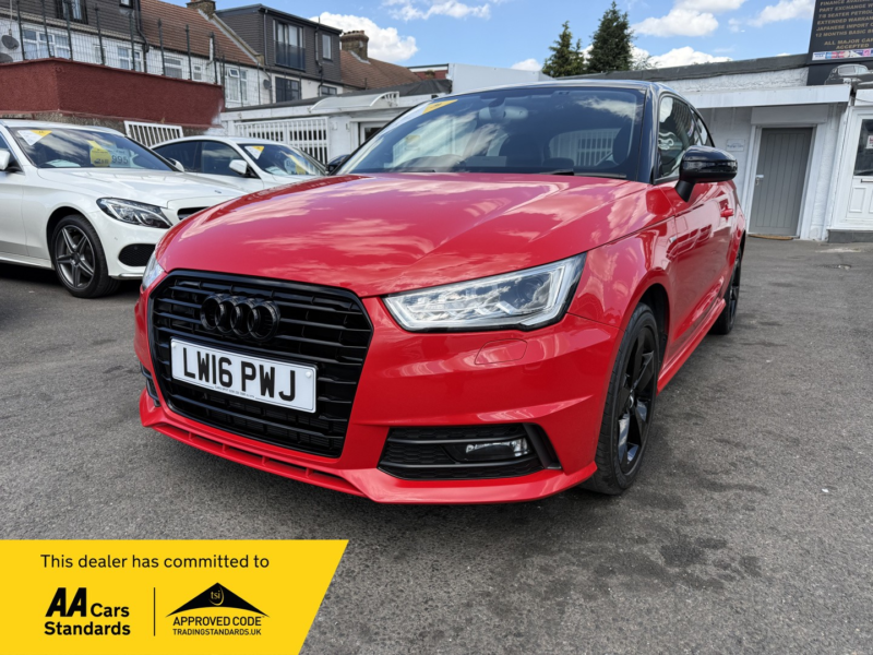 2016 Audi A1 1.0 Tfsi Sportback Fresh Import Verified Mile Finance Avb in Red — image 1