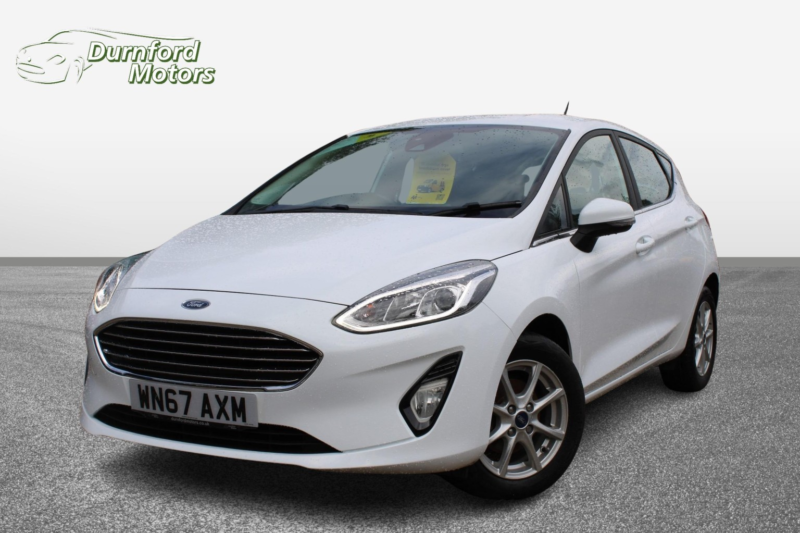 2017 Ford Fiesta 1.0 T Ecoboost Zetec in White — image 1