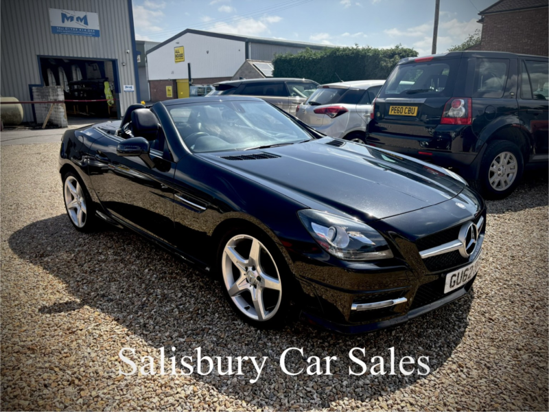 2012 Mercedes-Benz Slk 2.1 Slk250 Cdi Blueefficiency Amg Sport in Black — image 1