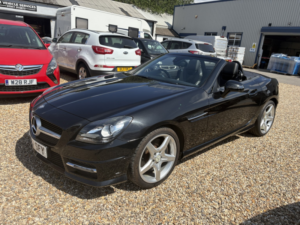 2012 Mercedes-Benz Slk 2.1 Slk250 Cdi Blueefficiency Amg Sport in Black — image 5
