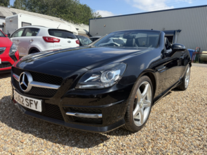 2012 Mercedes-Benz Slk 2.1 Slk250 Cdi Blueefficiency Amg Sport in Black — image 6