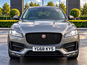 2018 Jaguar F-Pace 2.0 D180 R-Sport Auto AWD Euro 6 (s/s) 5dr in Grey — image 2