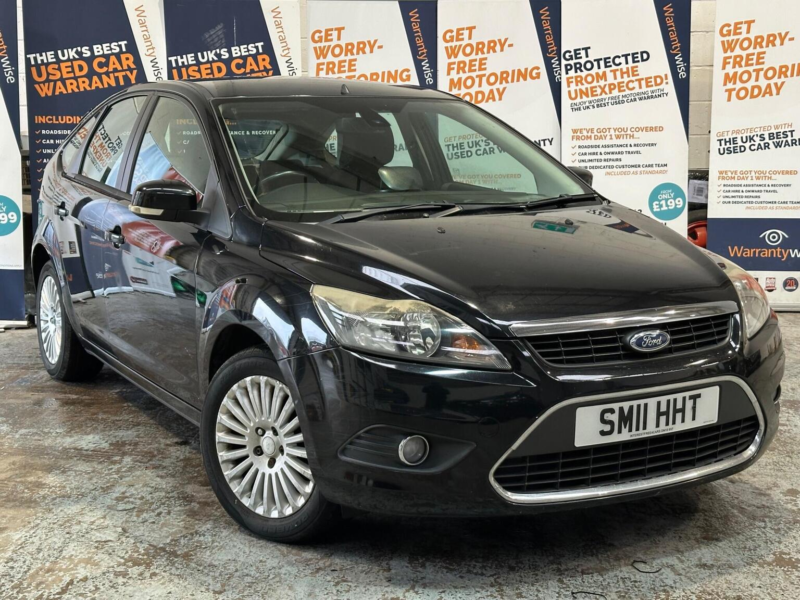 2011 Ford Focus 1.6 Titanium 5dr in Black — image 1