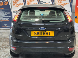 2011 Ford Focus 1.6 Titanium 5dr in Black — image 2