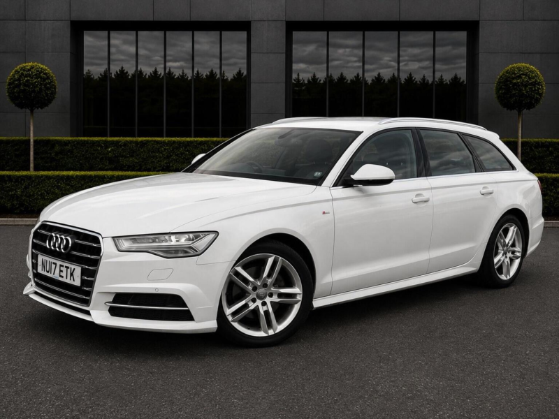 2017 Audi A6 Avant 2.0 Tdi Ultra S Line S Tronic Euro 6 (s/s) 5dr in White — image 1