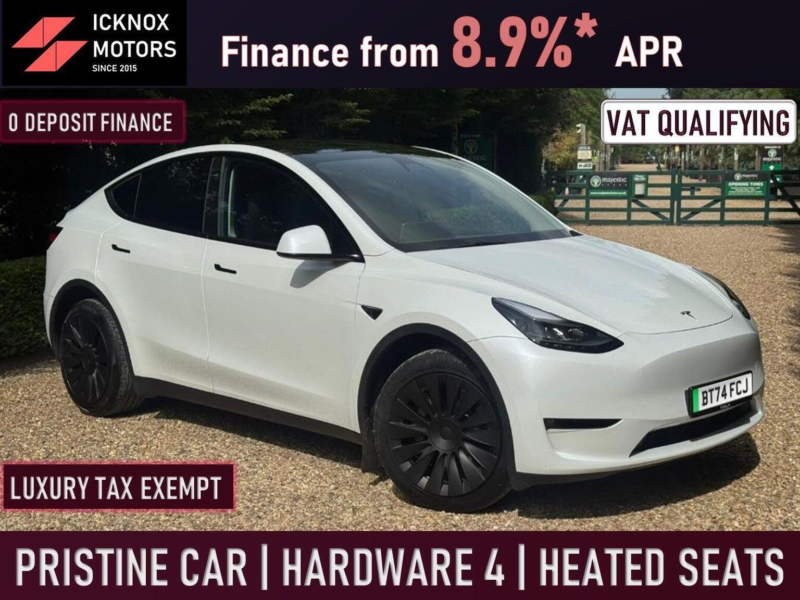 2024 Tesla Model Y (dual Motor) Long Range Auto 4wde 5dr in White — image 1