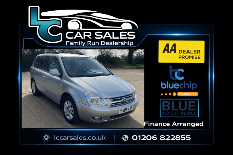 2009 Kia Sedona 2.9 Crdi Ts Wheel Chair Vehicle in Silver — image 1