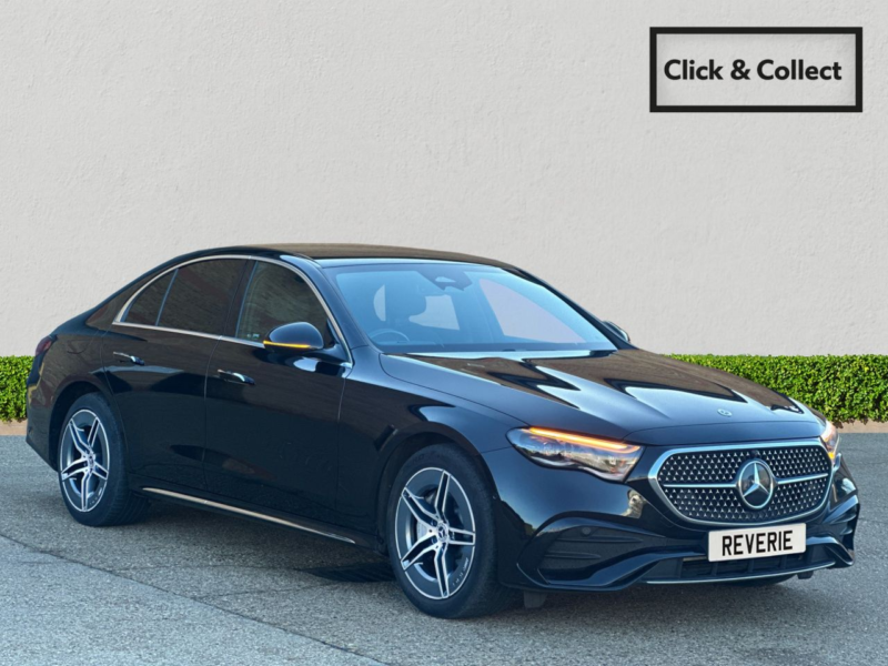 2024 Mercedes-Benz E Class 2.0 E300e 25.4kwh Amg Line (advanced) Saloon 4dr Petrol Plug-In Hybrid G-Tronic Euro 6 (s/s) (313 Ps) in Black — image 1
