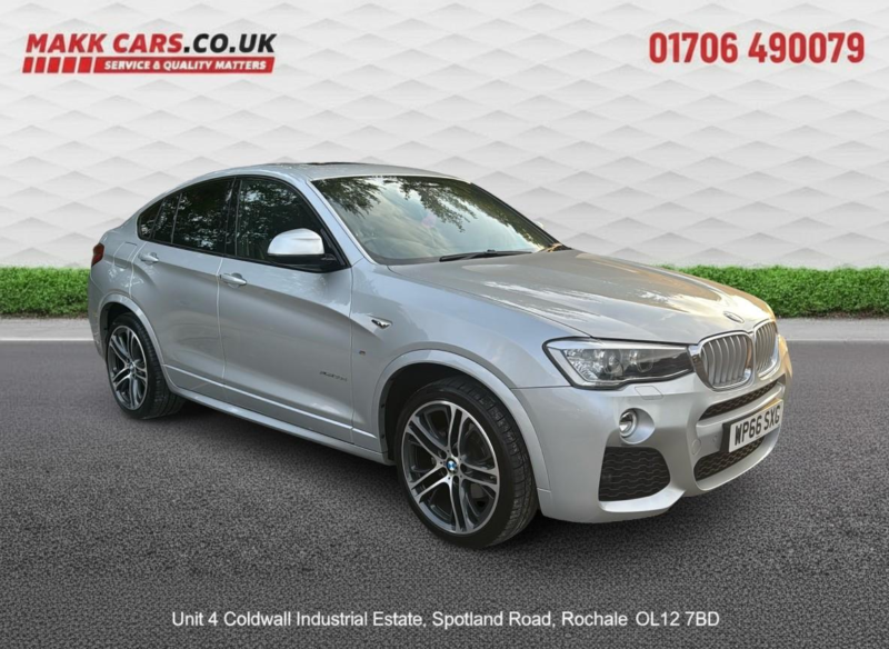 2016 BMW X4 3.0 X4 Xdrive30d M Sport in Silver — image 1